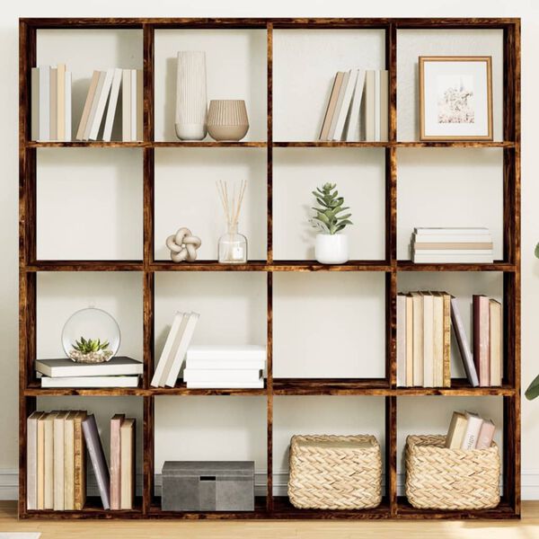 vidaXL B&uuml;cherregal R&auml;uchereiche 137,5x29x137,5 cm Holzwerkstoff