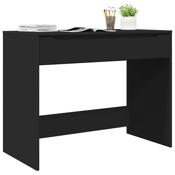 vidaXL Schreibtisch Schwarz 100 x 50 x 78 cm Holzwerkstoff