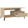 vidaXL Couchtisch Sonoma-Eiche 90x49x45 cm Holzwerkstoff