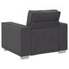vidaXL Sofa Grau 99 x 80 x 84 cm Stoff