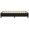 vidaXL Boxspringbettgestell Schwarz 120x200 cm Stoff