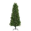 vidaXL Weihnachtsbaum mit 300 LEDs mit St&auml;nder Gr&uuml;n 240 cm PE