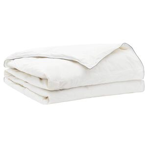 vidaXL Bettdecke FULDA 140 x 200 cm Sommer 100 GSM 90% G&auml;nsedaunen