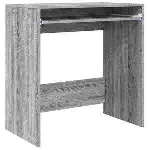 vidaXL Schreibtisch Graues Sonoma Holzwerkstoff 77,5 x 43 x 79 cm