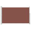 vidaXL Seitenmarkise Ausziehbar 180x300 cm Braun