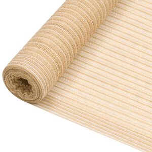 vidaXL Zaunblende Beige 1x10 m HDPE 75 g/m&sup2;
