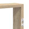 vidaXL Wandregal Sonoma-Eiche 43x9x60 cm Holzwerkstoff
