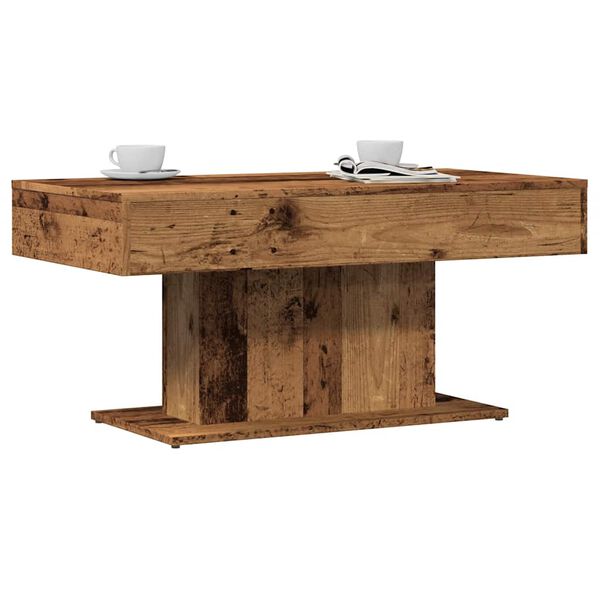 vidaXL Couchtisch Altholz-Optik 96 x 50 x 45 cm Holzwerkstoff