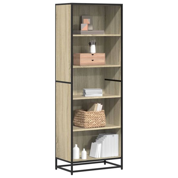vidaXL B&uuml;cherregal Sonoma-Eiche 60x35x170,5 cm Holzwerkstoff