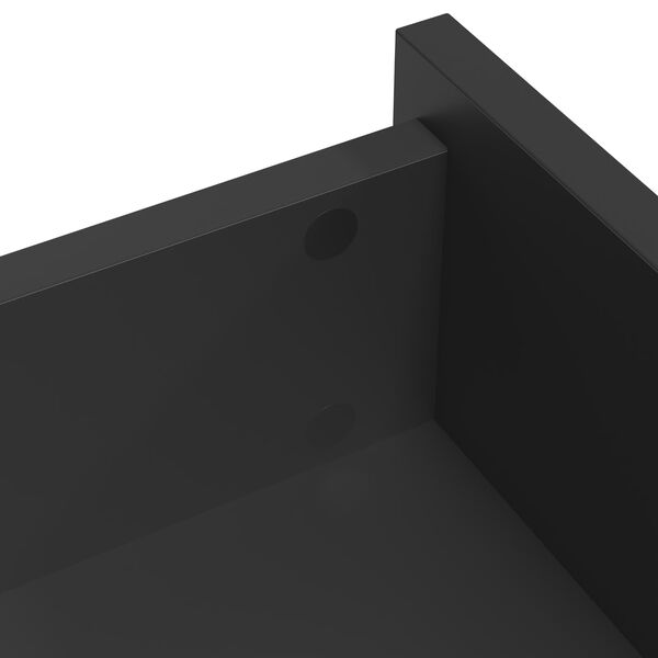 vidaXL Selbstklebende Schraubenabdeckung 12 pcs Schwarz &Oslash; 20 x 0,5 mm