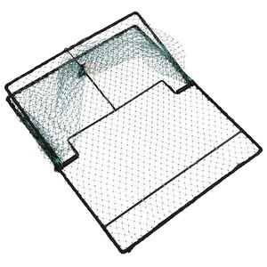 vidaXL Vogelfalle Gr&uuml;n 50 x 60 x 1,9 cm Polyethylen