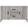 vidaXL Sideboard Grau Sonoma 100x36x60 cm Holzwerkstoff