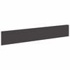 vidaXL Raseneinfassung 20 Stk. 100 x 18 cm Stahl Schwarz