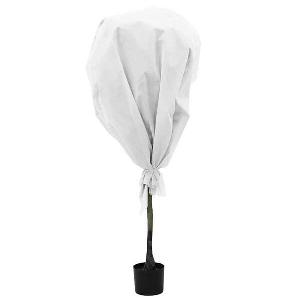 vidaXL Frostschutz-Pflanzen-Vlies Wei&szlig; 50 x 1,6 m Vliesstoff
