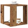 vidaXL Couchtisch Altholz 32 x 32 x 30 cm Holzwerkstoff