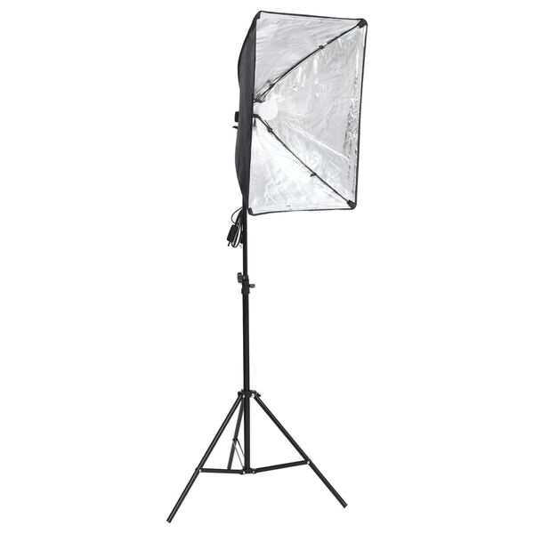 vidaXL Fotostudio-Beleuchtung Set mit Aufnahmetisch