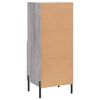 vidaXL Sideboard Grau Sonoma 34,5x34x90 cm Holzwerkstoff
