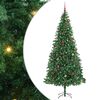 vidaXL K&uuml;nstlicher Weihnachtsbaum mit 300 LEDs mit St&auml;nder Gr&uuml;n 300 cm