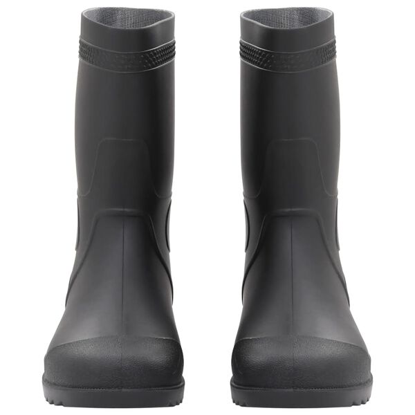vidaXL Gummistiefel Schwarz Gr&ouml;&szlig;e 44 PVC