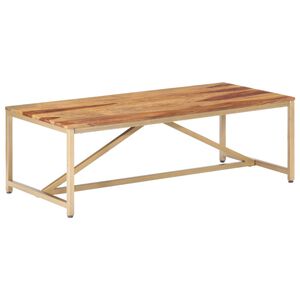 vidaXL Couchtisch 120x60x40 cm Massivholz