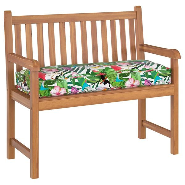 vidaXL Kissen Floral Mehrfarbig 110 x 40 x 8 cm Oxford-Stoff