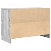 vidaXL TV-Schrank Grau Sonoma 80x35x54 cm Holzwerkstoff