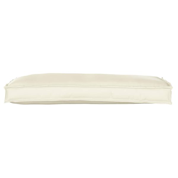 vidaXL Palettenkissenset 2 pcs Creme 100 x 40 x 8 cm Oxford-Stoff
