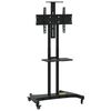 vidaXL TV-St&auml;nder auf Rollen 32-70 Zoll Max VESA 600x400 60kg