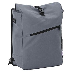 vidaXL Fahrradtasche Grau 33 x 16 x 60 cm Polyester