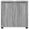 vidaXL Badezimmerwaschbecken-Schrank Graues Sonoma 60 x 30 x 60 cm