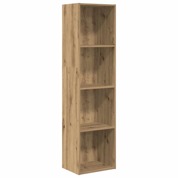 vidaXL B&uuml;cherregal Artisan-Eiche 40x30x152 cm Holzwerkstoff