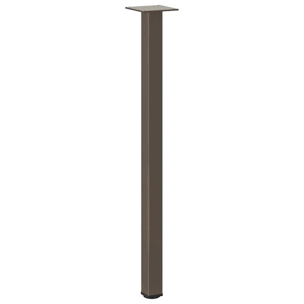 vidaXL Konsolentischbeine 4 Stk. Naturstahl 72-74 cm Stahl