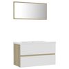 White_and_sonoma_oak