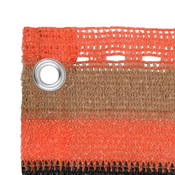 vidaXL Balkon-Sichtschutz Mehrfarbig 90x500 cm HDPE