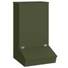 vidaXL Schweinfutterspender Olivgr&uuml;n 55 x 51 x 91,5 cm 20 kg