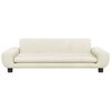 vidaXL Kindersofa Creme 100x54x33 cm Samt