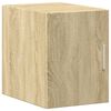 vidaXL Hochschrank Schmal Sonoma-Eiche 30x42,5x225 cm Holzwerkstoff