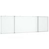 vidaXL Magnetisches Whiteboard Klappbar 200x60x1,7 cm Aluminium