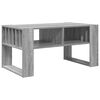 vidaXL Couchtisch Graues Sonoma 92 x 49,5 x 45 cm Holzwerkstoff