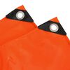 vidaXL Plane 650g / m&sup2; Orange 2 x 3 m Canvas mit PVC-Beschichtung