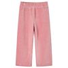 vidaXL Kinderhose Cord Hellrosa 128