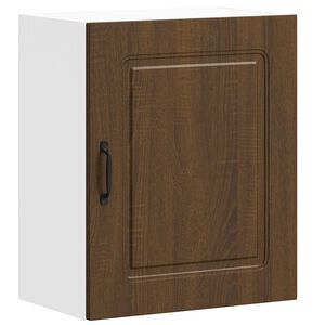 vidaXL K&uuml;chen-H&auml;ngeschrank Kalmar Braun Eichen-Optik Holzwerkstoff
