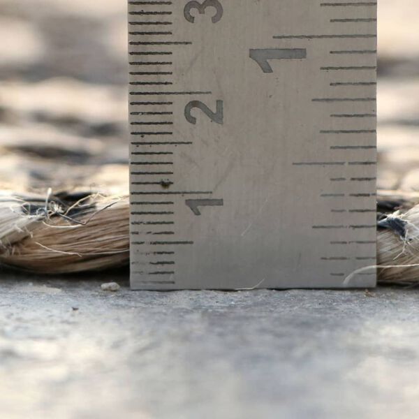 Dutch Lifestyle Teppich Jaipur Classic 200 cm Rund Beige und Schwarz