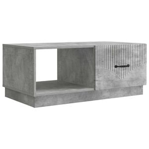 vidaXL Couchtisch Betongrau 90 x 50 x 37 cm Holzwerkstoff