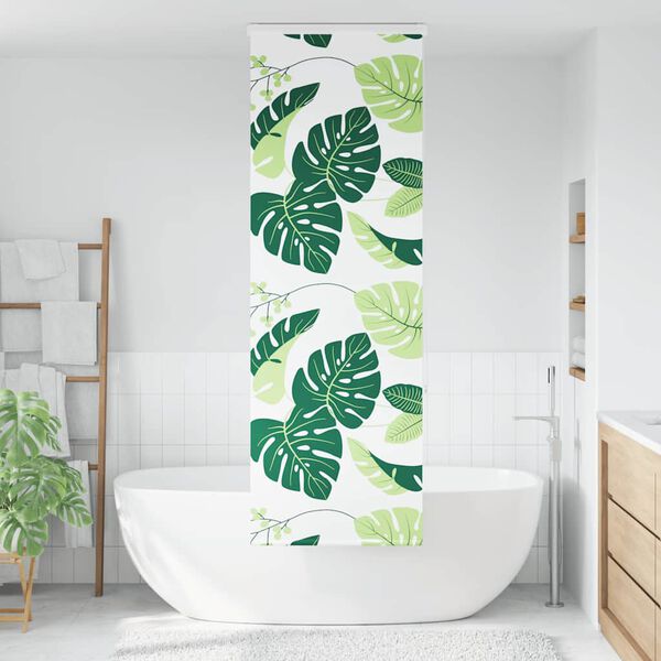 vidaXL Duschrollo mit Kassette 80x240 cm Stoffbreite 76 cm