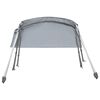 Intex Bimini-Verdeck Grau 160x142 cm Oxford-Gewebe