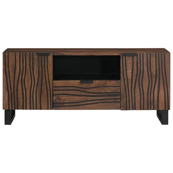 vidaXL TV-Einheiten Walnuss 105 x 33 x 46 cm Holzwerkstoff