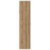 vidaXL Hochboard Artisan-Eiche 70 x 42.5 x 185 cm Holzwerkstoff