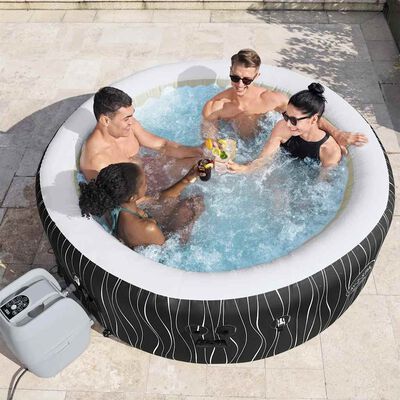 Bestway Lay-Z-Spa Aufblasbarer Whirlpool Hollywood AirJet 196x66 