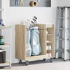 vidaXL Golf Schrank Mit Rad Uni Sonoma-Eiche 90 x 45 x 98 cm